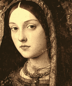 Vintage Queens Catherine Of Aragon Diamond Painting