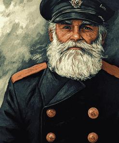 Vintage Sea Captain Diamond Painting