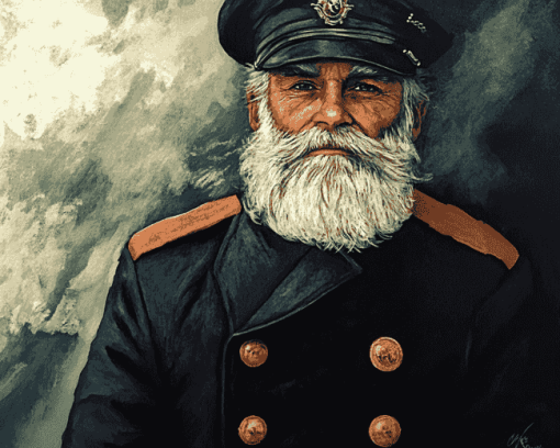 Vintage Sea Captain Diamond Painting