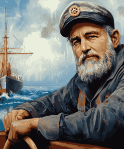 Vintage Sea Captain Diamond Painting