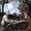 Vintage Tarot Cars Diamond Painting