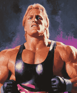 WWE Owen Hart Wrestler Diamond Painting