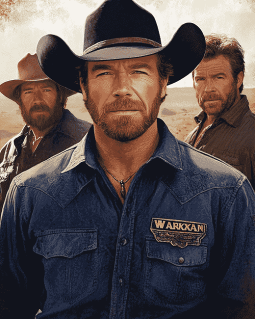 Walker Texas Ranger Movie Diamond Painting