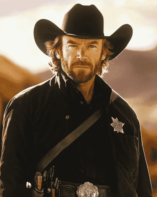 Walker Texas Ranger Movie Diamond Painting