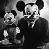 Walt Disney Mickey Mouse Black and White Diamond Painting