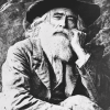 Walt Whitman Black White Diamond Painting