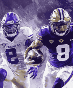 Washington Huskies Football Diamond Painting