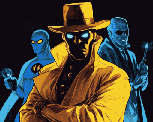 Watchmen Superheroes Diamond Painting