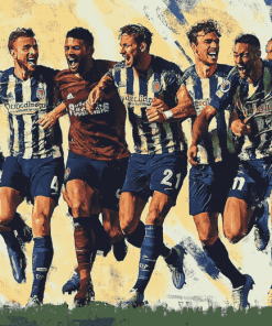 West Bromwich Albion Footballers Diamond Painting