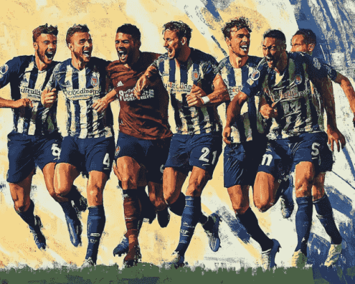 West Bromwich Albion Footballers Diamond Painting