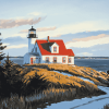 West Quoddy Lighthouse Diamond Painting