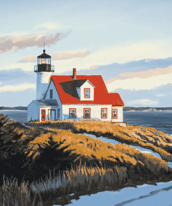 West Quoddy Lighthouse Diamond Painting