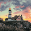 West Quoddy Maine Lighthouse Diamond Painting