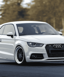 White Audi A1 Car Diamond Painting