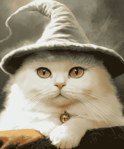 Wizard Cat Diamond Painting