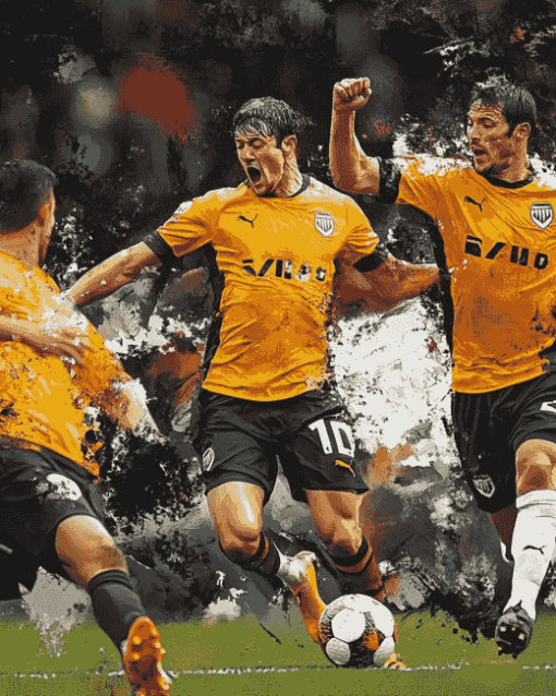 Wolverhampton Wanderers Footballers Diamond Painting