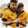 Wolves FC Football Diamond Painting