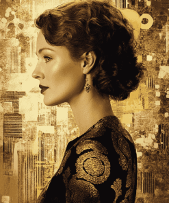 Woman in Gold Movie Tribute Diamond Painting