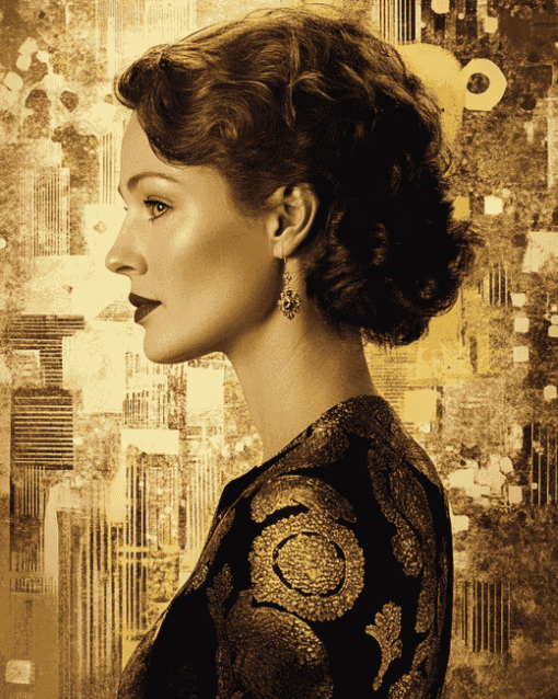 Woman in Gold Movie Tribute Diamond Painting