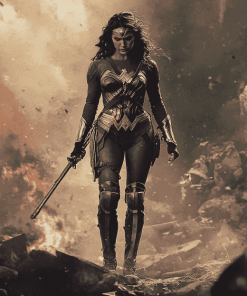 Wonder Woman Movie Art Diamond Painting