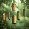 Woodland Landscape Wooden Wind Chimes Diamond Painting