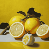 Yellow Lemons Fruit Diamond Painting