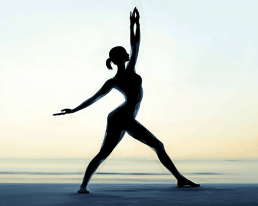 Yoga Silhouettes Sport Diamond Painting