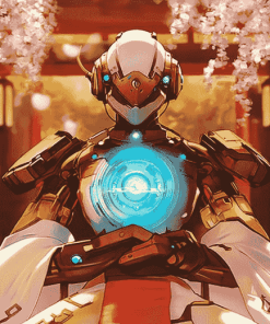 Zenyatta Overwatch Diamond Painting