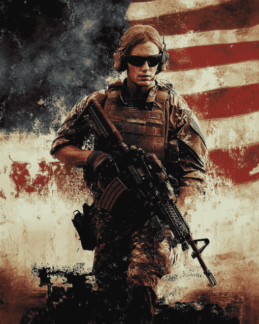 Zero Dark Thirty Movie Diamond Painting