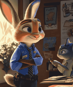 Zootopia Duo Diamond Painting