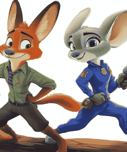 Zootopia Nick Wilde Diamond Painting