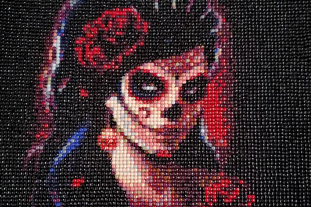 diamond painting step 3